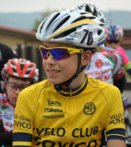 Luca Buttini, 13 anni